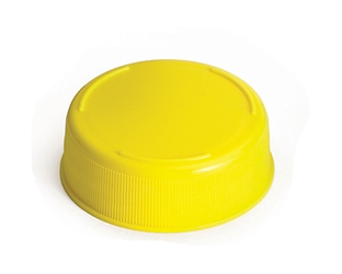  12 & 16 oz Inveratop(TM) 53 mm End Cap, Yellow 