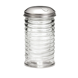 12 oz Beehive Pourer, Side Flap, Stainless Steel Top 