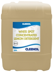 WHITE SPOT LEMON DETERGENT 20% 20L White, Spot, Lemon, Detergent, 20%, Cleenol