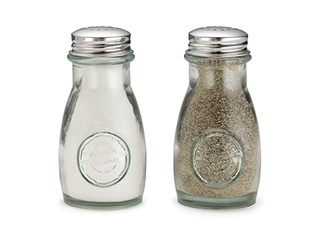 4 oz Authentic Salt & Pepper Shakers 