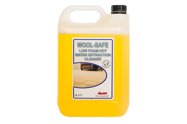 Wool Safe Low Foam hot water extractor cleaner 5L 