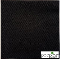 Black 33cm 2ply Napkins (2000 Pack) 