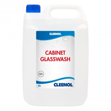 Cabinet Glasswash (1 x 5L Pack) Cabinet, Glasswash, Cleenol