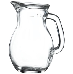 Classic Glass Jug 1L / 35oz (6 Pack) Classic, Glass, Jug, 1L, 35oz, Nevilles