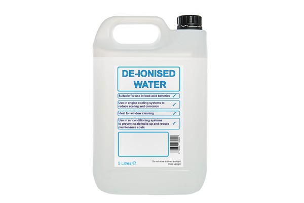 DE-ionized Water 5 Ltr 