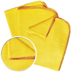 Medium Size IDS Quality Yellow Duster (10 Pack) 
