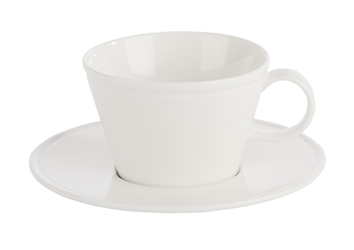 Embossed Cappuccino Cup 25cl (Pack of 6) 