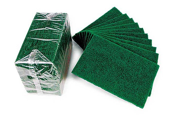 Extra Heavy Duty Green Scouring Pads 10 Pack 