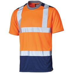 Dickies High-Visibility two-tone t-shirt High-visibility two-tone t-shirt (SA22081)
