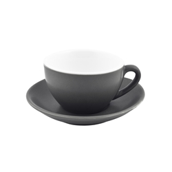 Intorno Coffee/Tea Cup 200ml Slate (Pack of 6) 