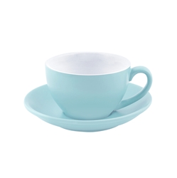 Intorno Large Cappuccino Cup 28cl Mist (Pack of 6) 