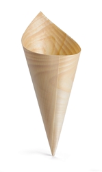  Large Disposable Serving Cone, 2.75 x 7” (50 per Pack) 