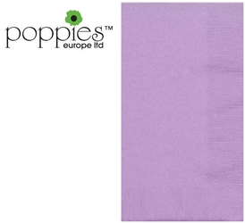 Lilac Pre-Folded 2 Ply 40cm Napkins (2000 Pack) 