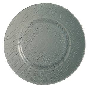 Minerali Colour Grey Presentation Plate 12.6” 32cm (12 Pack) Minerali, Colour, Grey, Presentation, Plate, 12.6", 32cm