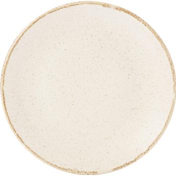 Oatmeal Coupe Plate 24cm (Pack of 6) 