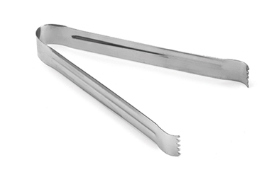 Pom Tongs Stainless Steel, 6” 