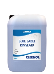 RINSEAID - BLUE LABEL 10L Rinseaid, Blue, Label, Cleenol