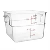 STORAGE CONTAINER 10LTR SQUARE POLYCARBONATE 