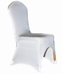Spandex Lycra Banqueting Chair Covers - Ivory (5 Pack) 