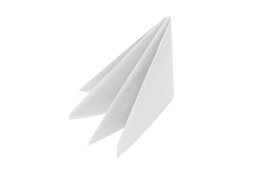 Swantex White 3 Ply 40cm Folded Napkins (1000 Pack) 