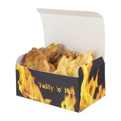 Tasty n Hot paperboard box (large) 