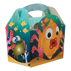 Under the Sea paperboard box with handle 
