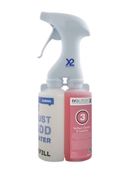 X2 EV3 SURFACE CLEANER & SANITIZER (4 pack) (Makes up to 48 x 750ml) 