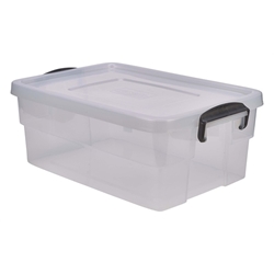 Storage Box 38L w/ Clip Handles (4 Pack) Storage, Box, 38L, w/, Clip, Handles, Nevilles