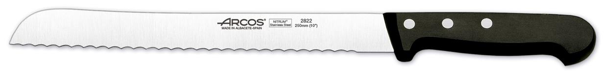 Universal Bread Knife (Serrated) 9.8” 25cm (Each) Universal, Bread, Knife, (Serrated), 9.8", 25cm