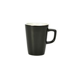 Royal Genware Latte Mug 34cl Black (6 Pack) Royal, Genware, Latte, Mug, 34cl, Black, Nevilles