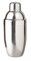 Piccolo Cocktail Shaker 600ml Stainless Steel (Each) Piccolo, Cocktail, Shaker, 600ml, Stainless, Steel, Beaumont