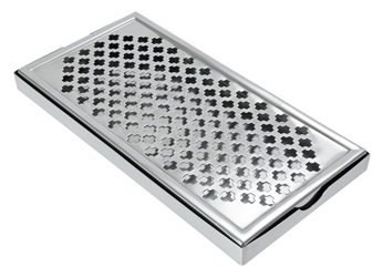 Stainless Steel Drainer Tray 12”x6” (Each) Stainless, Steel, Drainer, Tray, 12"x6", Beaumont