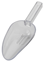 Clear Plastic Ice Drainer Scoop (Each) Clear, Plastic, Ice, Drainer, Scoop, Beaumont