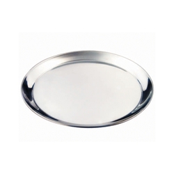 Stainless Steel 12 Round Tray 300mm (Each) Stainless, Steel, 12, Round, Tray, 300mm, Nevilles