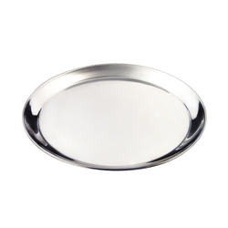 Stainless Steel 14 Round Tray 350mm (Each) Stainless, Steel, 14, Round, Tray, 350mm, Nevilles