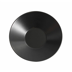 Luna Soup Plate 23cm Diameter X 5cm High Black Stoneware (6 Pack) Luna, Soup, Plate, 23cm, Diameter, 5cm, High, Black, Stoneware, Nevilles