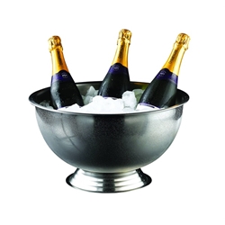 Genware Stainless Steel Champagne Bowl 38cm (Each) Genware, Stainless, Steel, Champagne, Bowl, 38cm, Nevilles