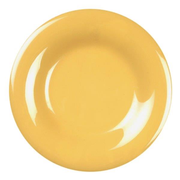 Wide Rim Plate 10 1/2? / 270mm, Yellow 