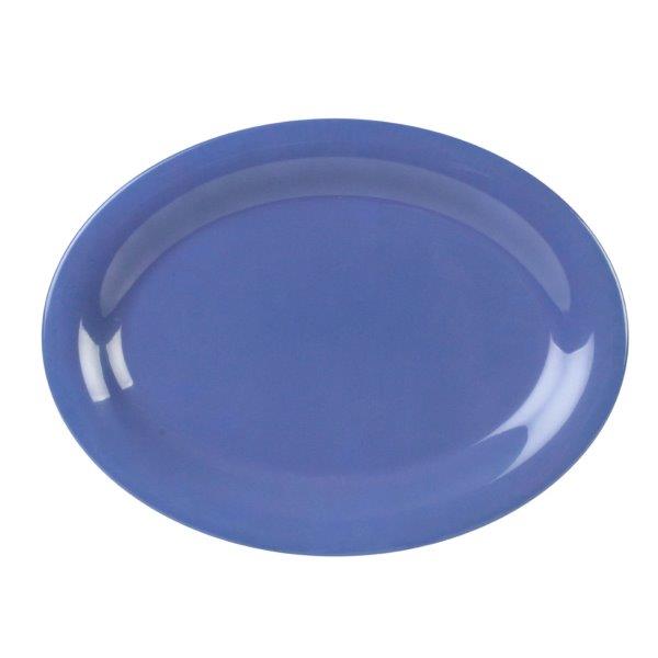 9 1/2? X 7 1/4? / 240mm X 185mm Platter, Blue (12 Pack) 