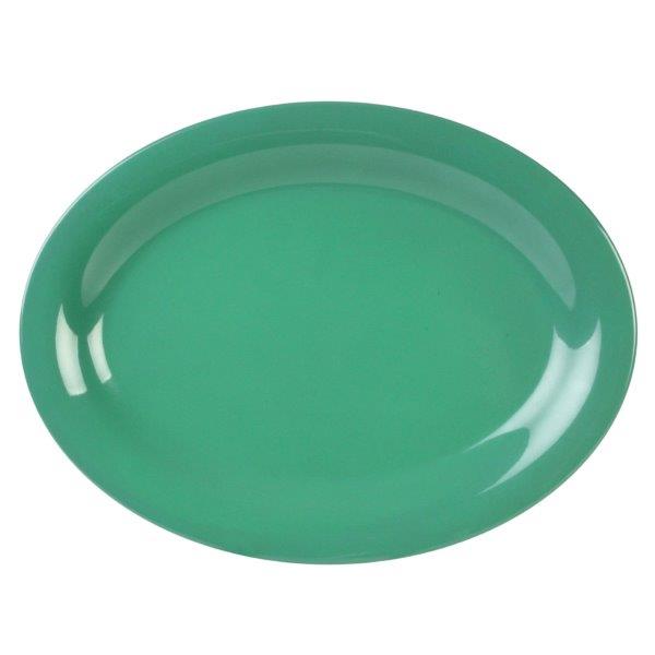 9 1/2? X 7 1/4? / 240mm X 185mm Platter, Green 