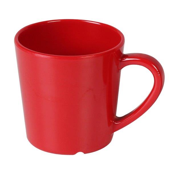 7 oz, 3 1/8? / 80mm Mug/Cup, Pure Red (12 Pack) 