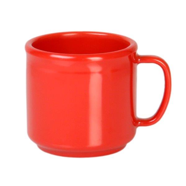 10 oz Mug, Pure Red (12 Pack) 