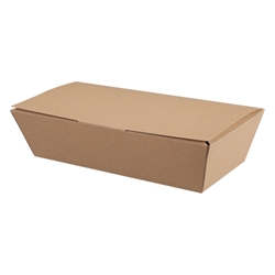 Paperboard box and lid (kraft) 