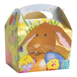 Easter paperboard box with handle 