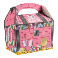 Pink Pirates party box 