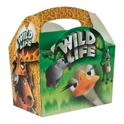Wild Life paperboard box with handle 