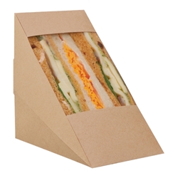 Large Sandwich Pack, Rear Loading (kraft) 