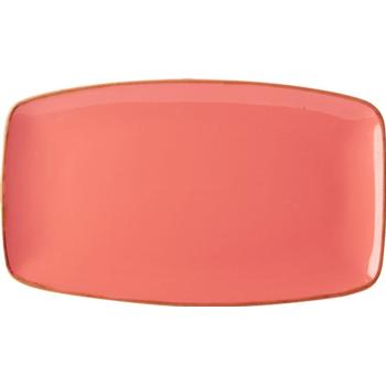 Coral Rectangular Plate 31x18cm/12”x7” (Pack of 6) 