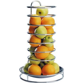 Chrome Plated Fruit/Buffet Stand with S/S Bowl (Pack of 1) 