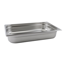Stainless Steel Gastronorm Pan 1/1 - 20mm deep (Each) Stainless, Steel, Gastronorm, Pan, 1/1, 20mm, deep, Nevilles